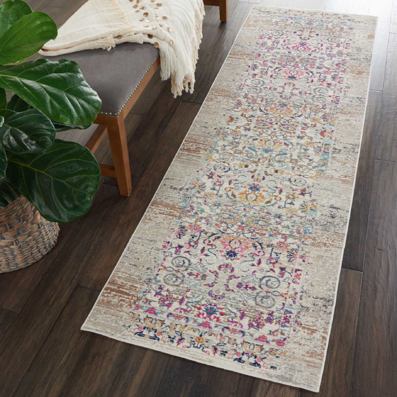 Lowndes Oriental Indoor Rug, Rectangle 2' x 6'