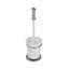 Free-Standing Toilet Brush and Holder-391145863