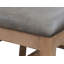 Chaise rembourrée en bois