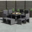 Parkson 8-Seater Dining Set with Cushions, UKFR Certified-224340570
