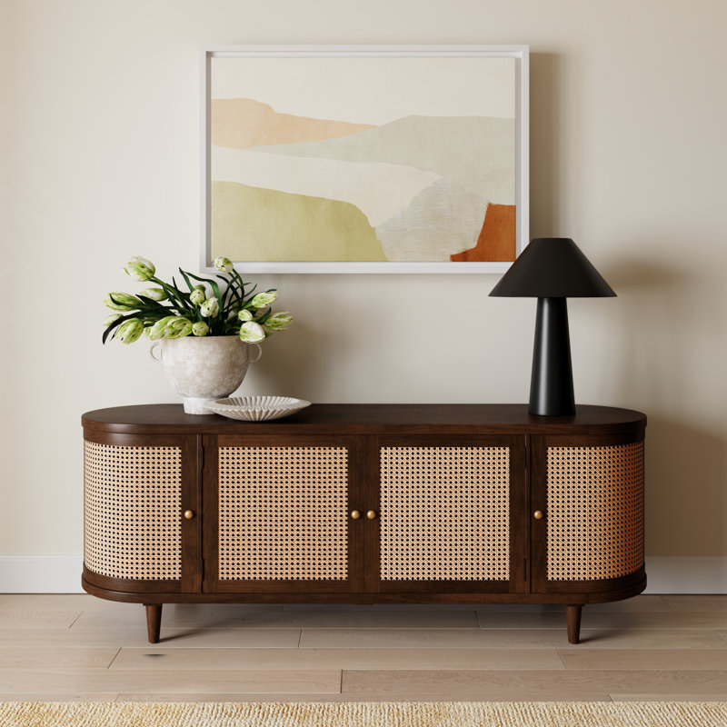 Grande 70'' Solid Wood Sideboard
