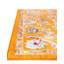 Tapis orange / vert / ivoire tissé à la machine Hilley-1526022487