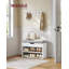 Saer 6 Pair Shoe Storage Bench-100234800-100234797