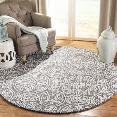 Sulema Hand Tufted Wool Ikat Rug