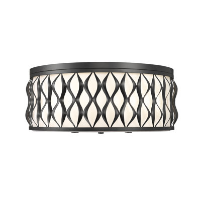 Reggi Fabric Flush Mount