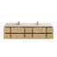 Meuble-lavabo double 84 po avec plateau en quartz Sonoma-102097589
