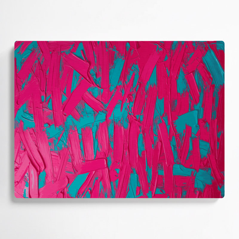 Art mural en métal Neo Expressionism 84, H 24 po x l 36 po