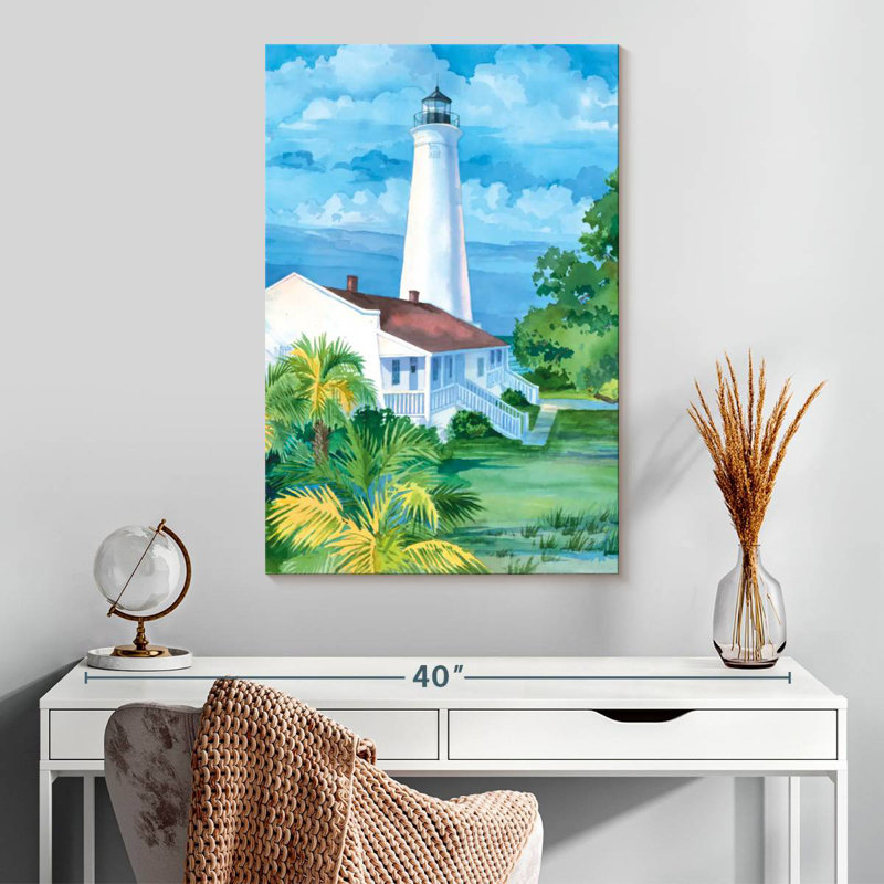 Aletra St. Marks Lighthouse, 30" H x 20" W