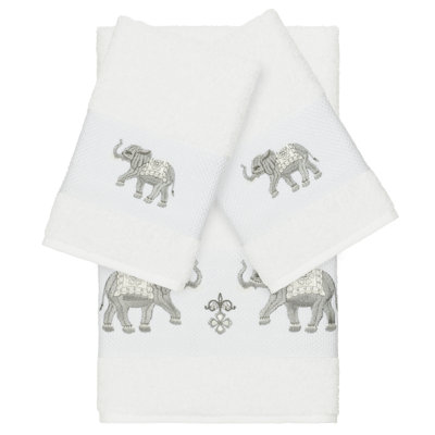 Ensemble de serviettes en coton turc 4 pièces Quinn