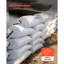 Sacs de sable robustes, 14 po x 26 po, sacs de sable vides pour l'inondation avec cordes à cravate, sac de sable en polypropylène tissé avec 1 600 heures de protection contre les rayons UV, capacité de 50 lb