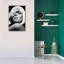 "Diamond Lips BW" par Design Fabrikken-724431194