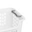 Panier à linge empilable Sterilite, 2 paniers à boisseau avec poignées, blanc, paquet de 18