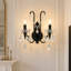Applique murale en cristal 2 lumières-835384284