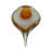 14" Meeda Amber Crystal Tear Drop, 14"H - 8" x 4" x 14"-2067678768