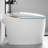 Intelligent Toilet With Bidet, Auto Open/Close System, Foot Sensor, Powerful Flushing, Led Display, Bathroom Fixture Bidet Feature, Seat, Warm Air Dryer, Essential-121640413
