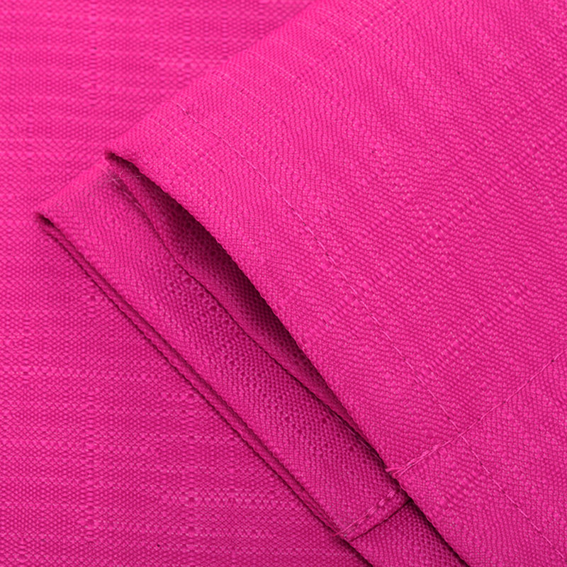 Morelock Blackout Curtain Pair, Raspberry