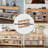 51" Natural Entryway Console Table