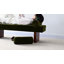 Banc rembourré en chenille l 60 po-1027625170