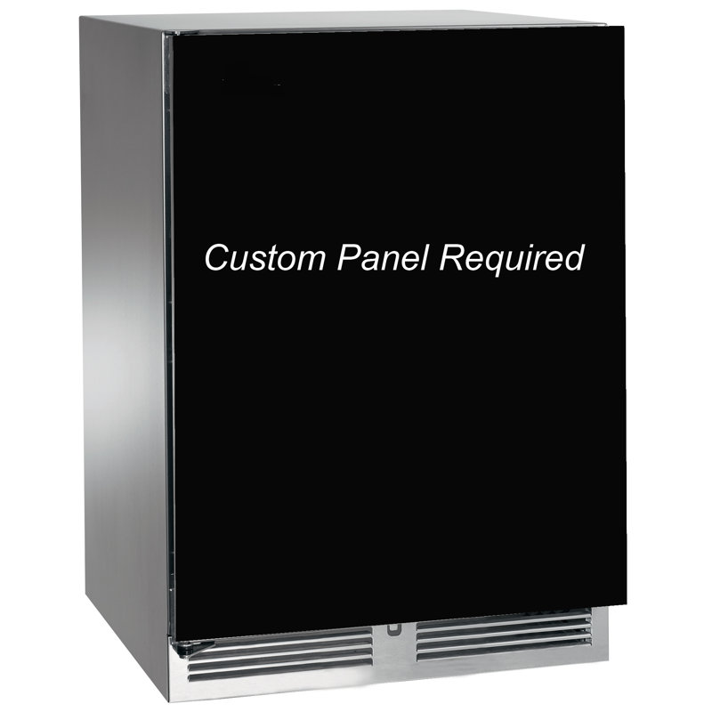 Perlick 23.88'' W Freestanding Mini Fridge, Right