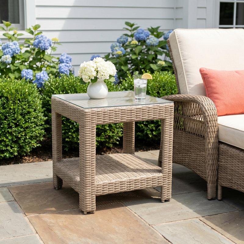 Henri Outdoor End Table
