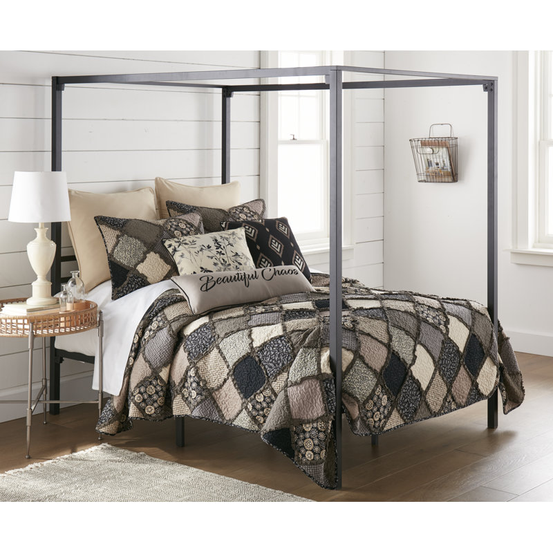 Lexington Cotton Patchwork Quilt Set, King Quilt + 2 King Pillowcases
