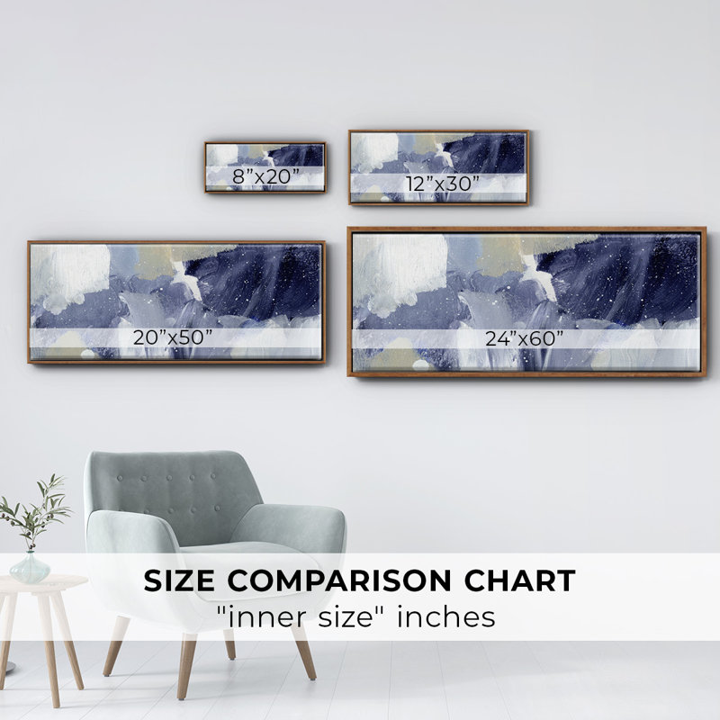 Sky Break II- Framed Canvas