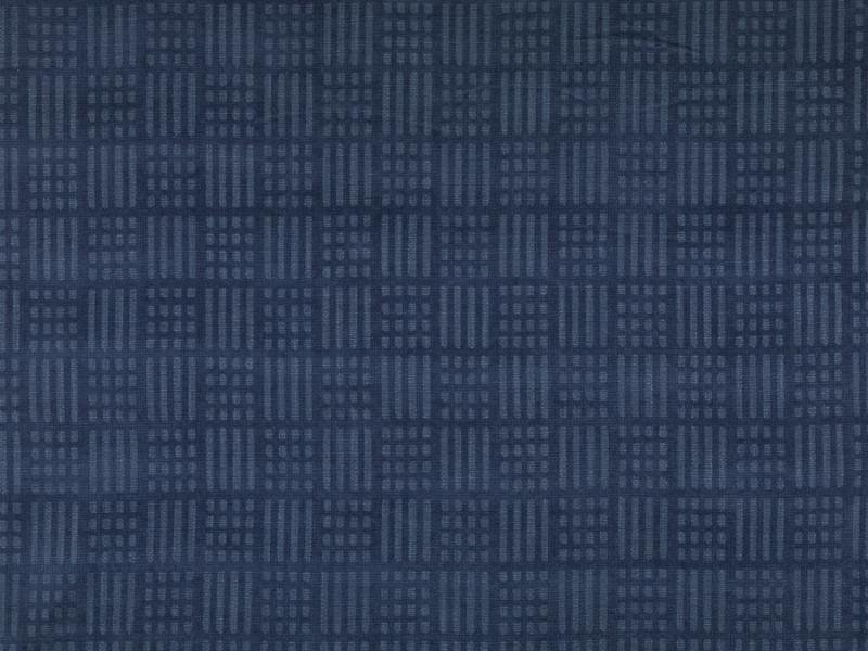 Tissu bandera ii Laura Kirar, Indigo