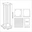 Plant Stand 1 Tier Set of 4