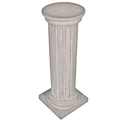 Classical Greek Fluted Pedestal