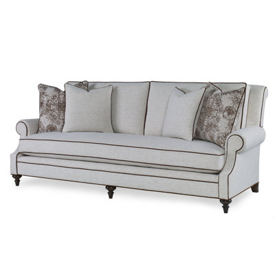 Sagamore Boucle and Velvet Sofa
