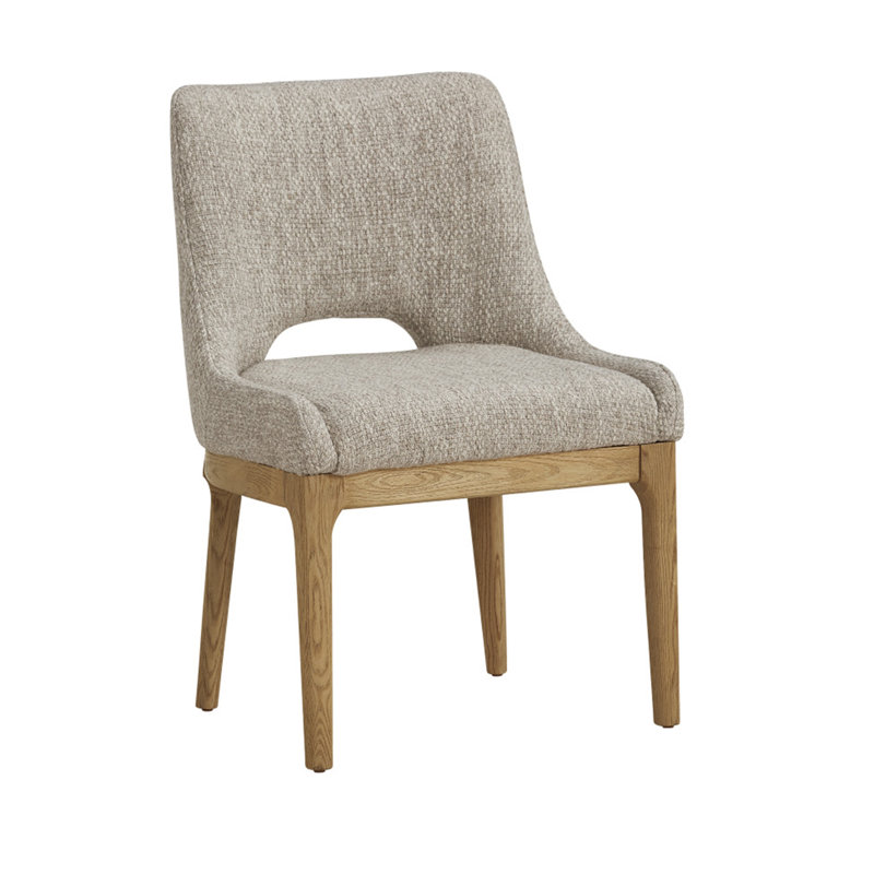 Cove Upholstred Wood Dining Chair Frothed LattePerformance Fabric