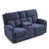 Chenille bleu foncé