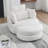 Fabric Upholstered Club Chair with Wood Legs-183521872