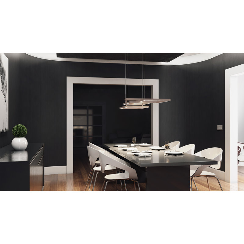 Lustre géométrique unique à 12 lumières DEL Jovie