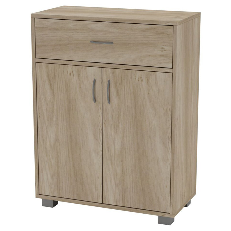 170cm H x 60cm W Solid Wood Bookcase, Oak
