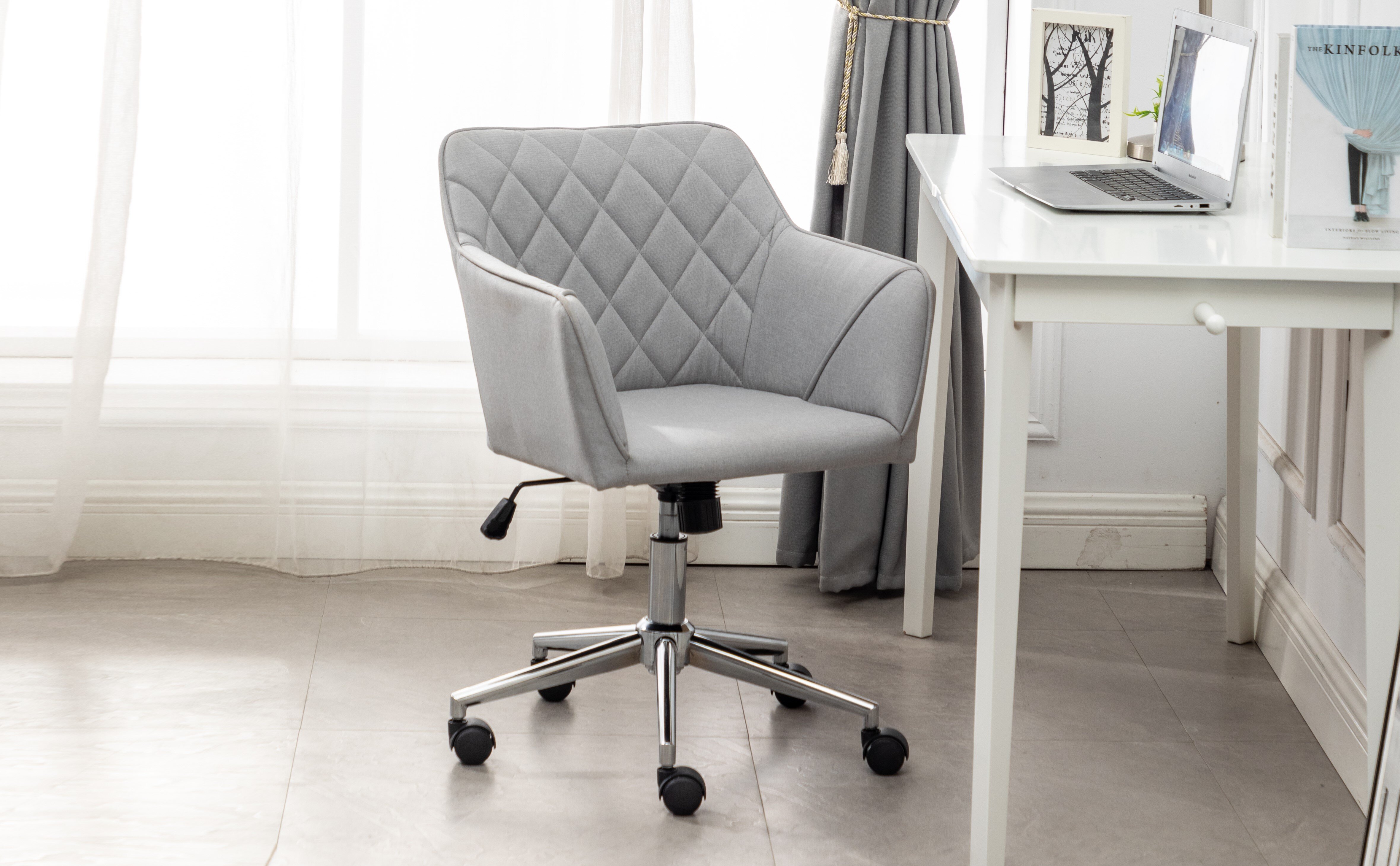 Corrigan Studio® Upper Stanton Vanity Conference Chair | Wayfair