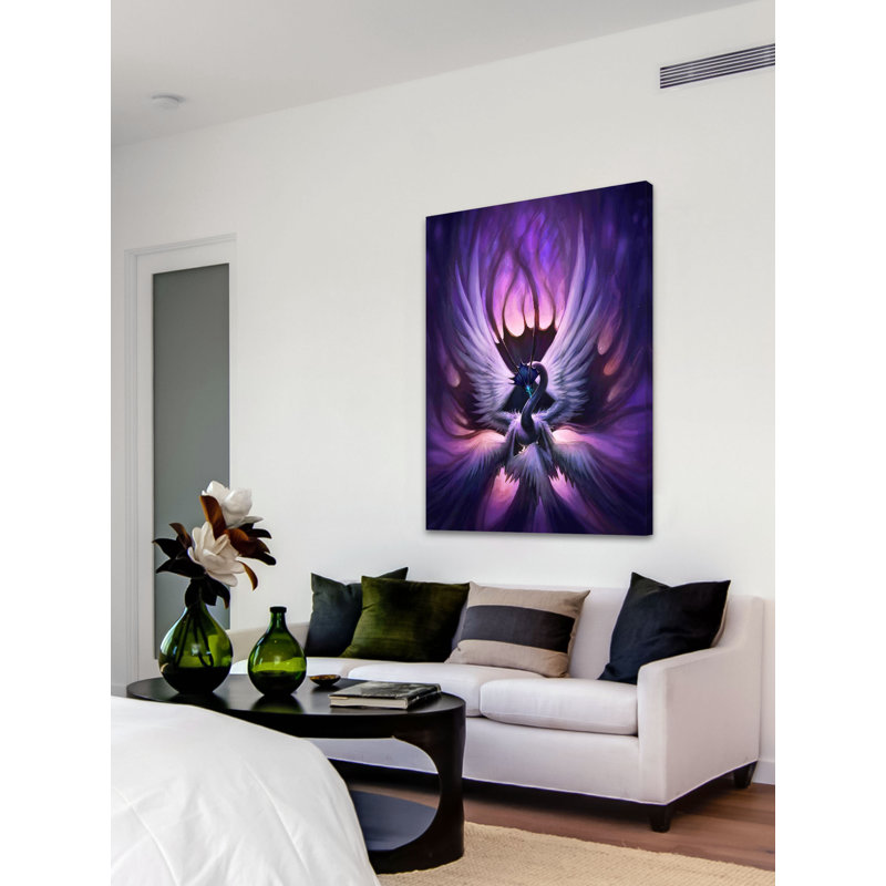 « aube » par "jonas jödicke, reproduction d’art sur toile tendue, H 60 po x l 40 po
