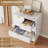  5 Drawer Contemporary Dresser for Bedroom, Chest with Gold Handles and Metal Legs, Wide Storage Drawers for Entryway, Living Room-423048346