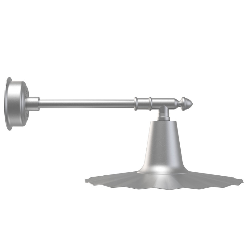 Iris Wall Light, 7.5" H x 20" W x 20" D