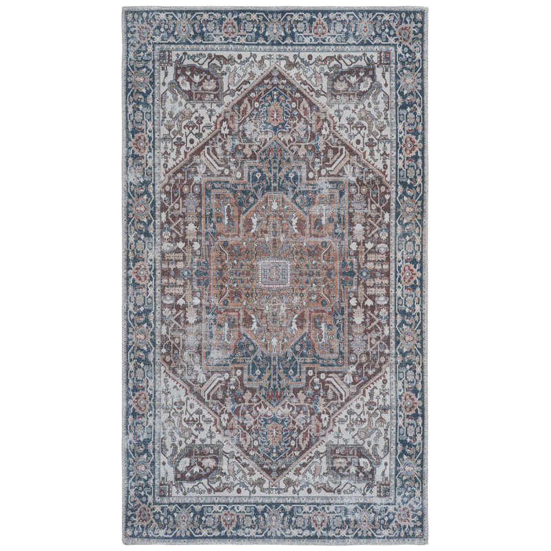 Arizona Performance Machine Washable Oriental Rug, Rectangle 2'3" x 4'