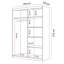 Sliding Wardrobe AURIS  with Gold Strips-1995101476