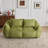 Ultra Soft and Cozy Bean Bag Couch for Adults, Ideal for Relaxing with Family and Friends in Indoor Spaces, Comes with Pillows-1743594526