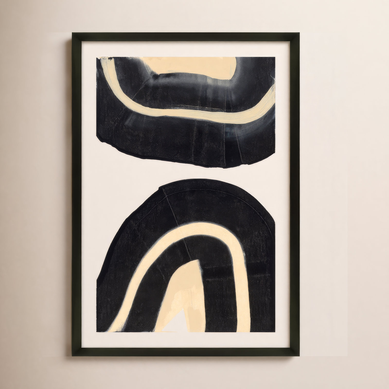 Passages 3 by Andrea Stokes, Black Framed, 17.5" W x 25" H