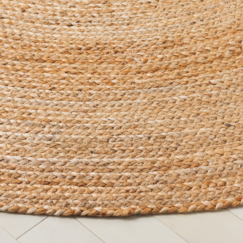 Natural Fiber 601 Hand Woven Jute Rug, Round 6'