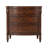 Table de chevet 3 tiroirs Essential en brun