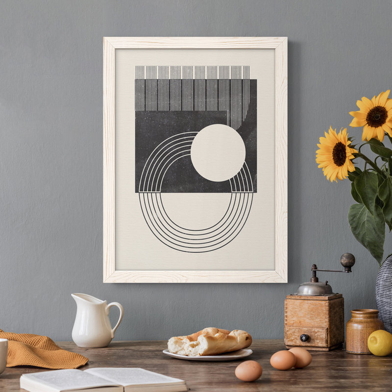 Toile encadrée Premium Inconnu Space III - Prêt à être accroché, H 20 po x l 24 po x P 1 po, Cadre blanc