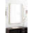 Anacleta Radius Rectangle Framed Wall Mirror-1190331520-1190331527