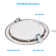 13.5W 6-Inch Ultra-Thin LED Recessed Light with J-Box, 4000K Cool , Dimmable Slim Panel Downlight