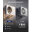Mini système de chauffage / climatisation 12 000 BTU, mini climatiseur argenté 230V