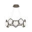 Lustre géométrique unique à 1 lumière DEL-55967436